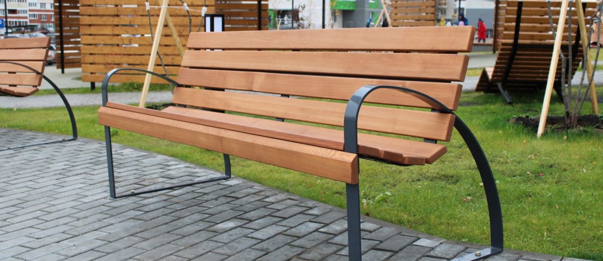 Производство малых архитектурных форм А также парковых навесов и перголПерейти в каталог Скамейка парковая от производителя